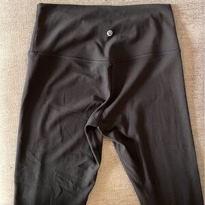 Lululemon Align Black Capri Leggings
